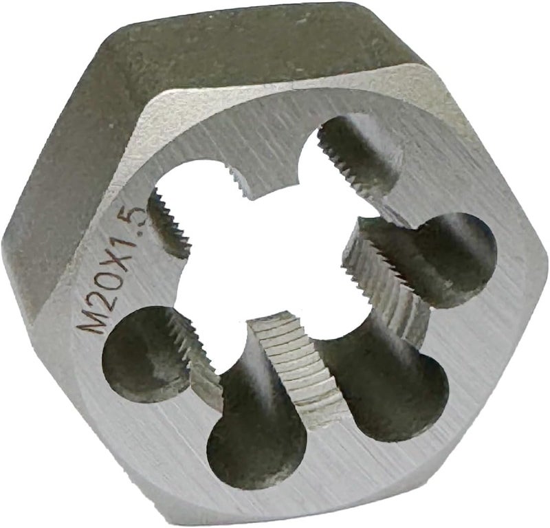 M20 x 1.5 Hex Die Rethreading Die Thread Die Carton Steel For Right Hand